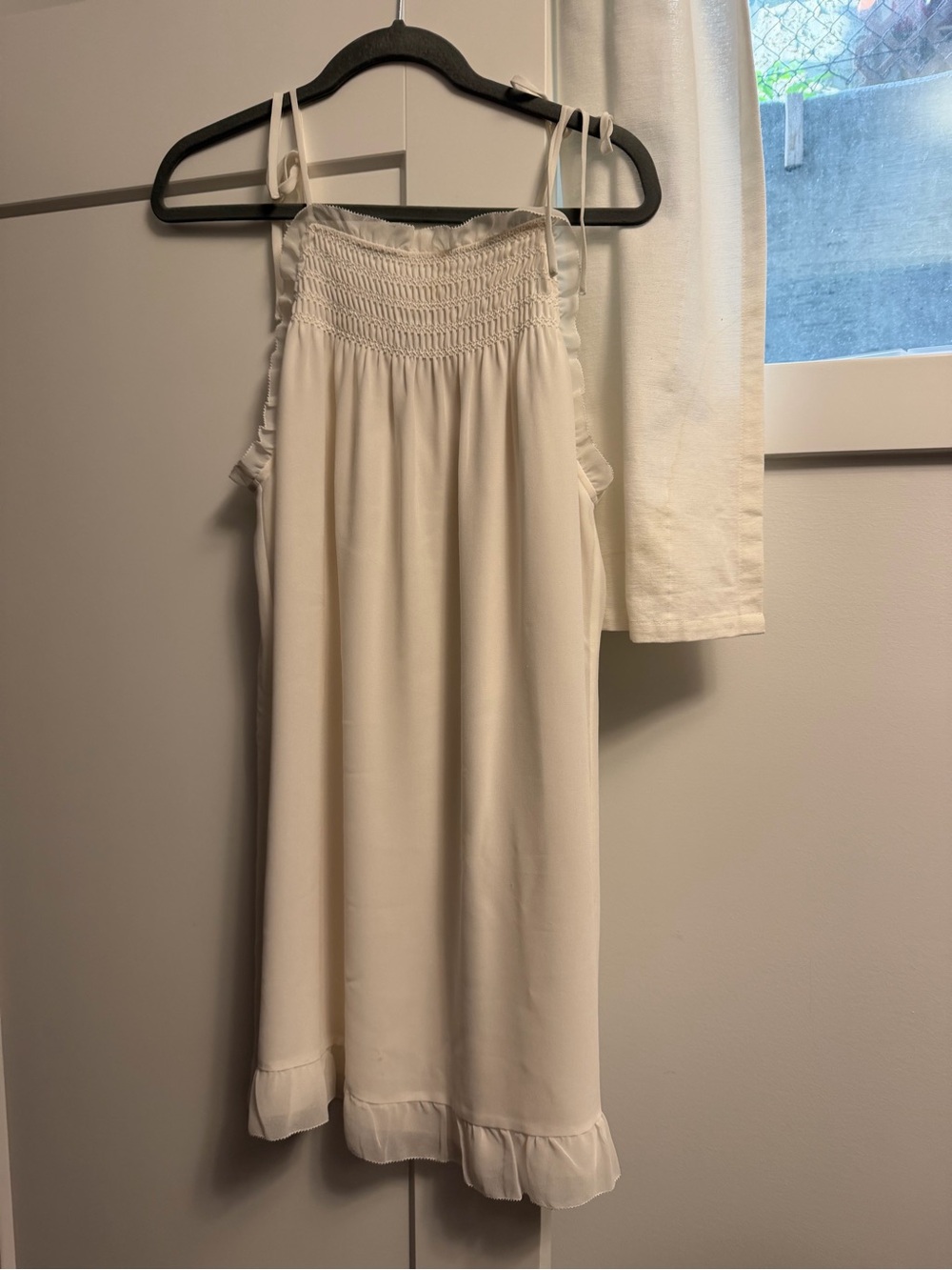 Aritzia White Slip Dress